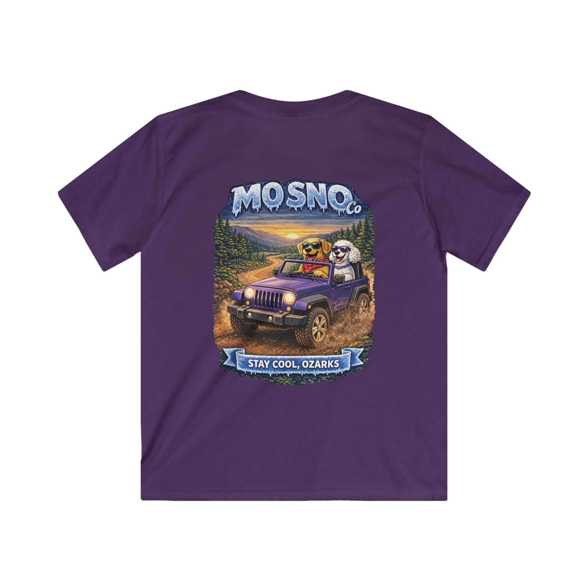 Jeep Cruising- Kids T-shirt