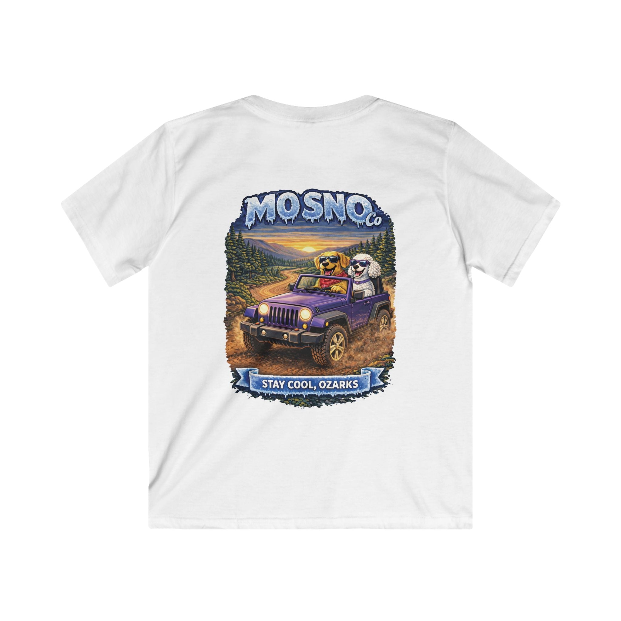 Jeep Cruising- Kids T-shirt