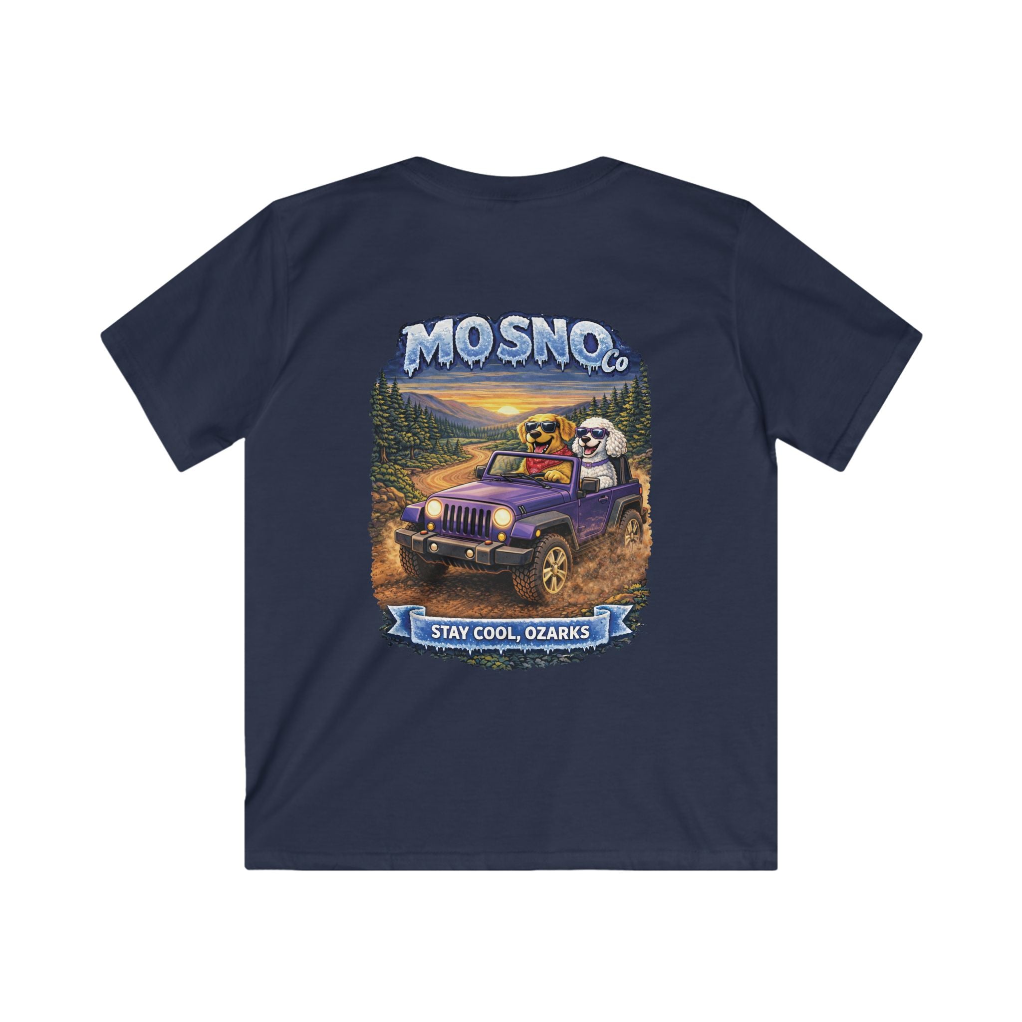 Jeep Cruising- Kids T-shirt