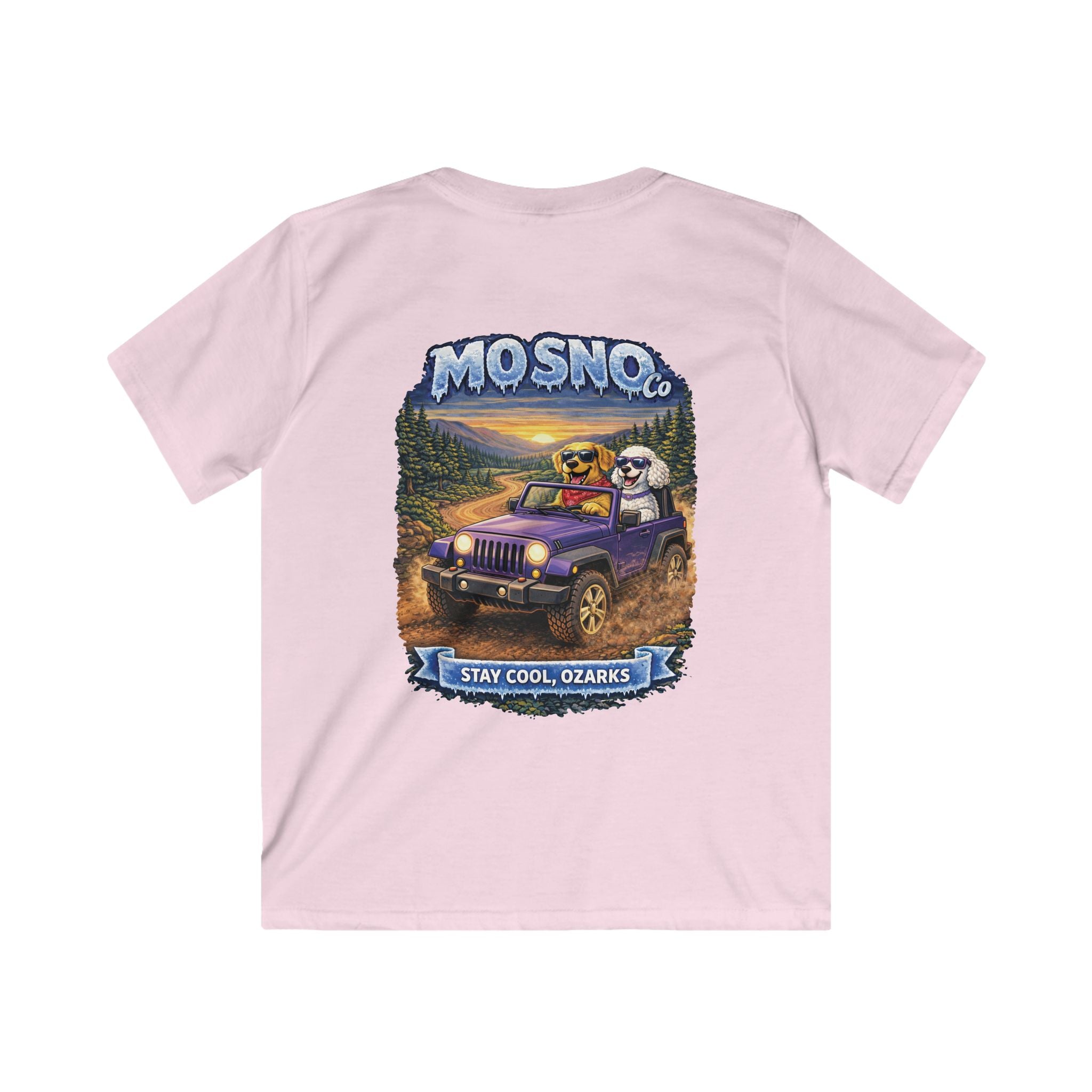 Jeep Cruising- Kids T-shirt