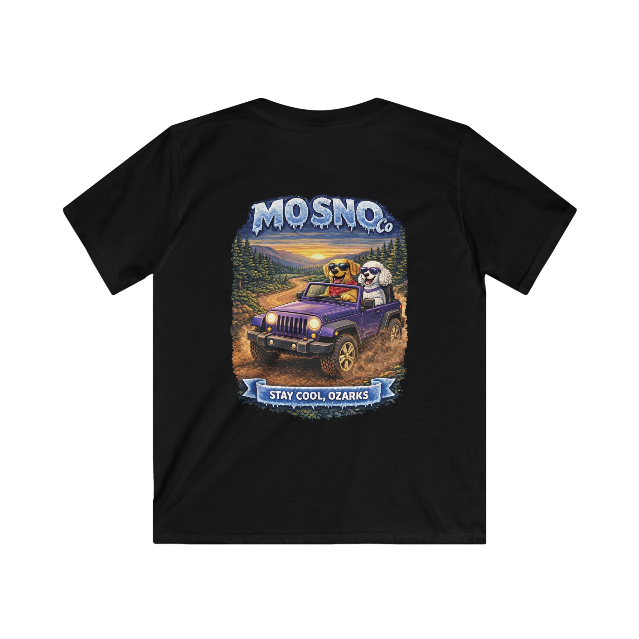 Jeep Cruising- Kids T-shirt