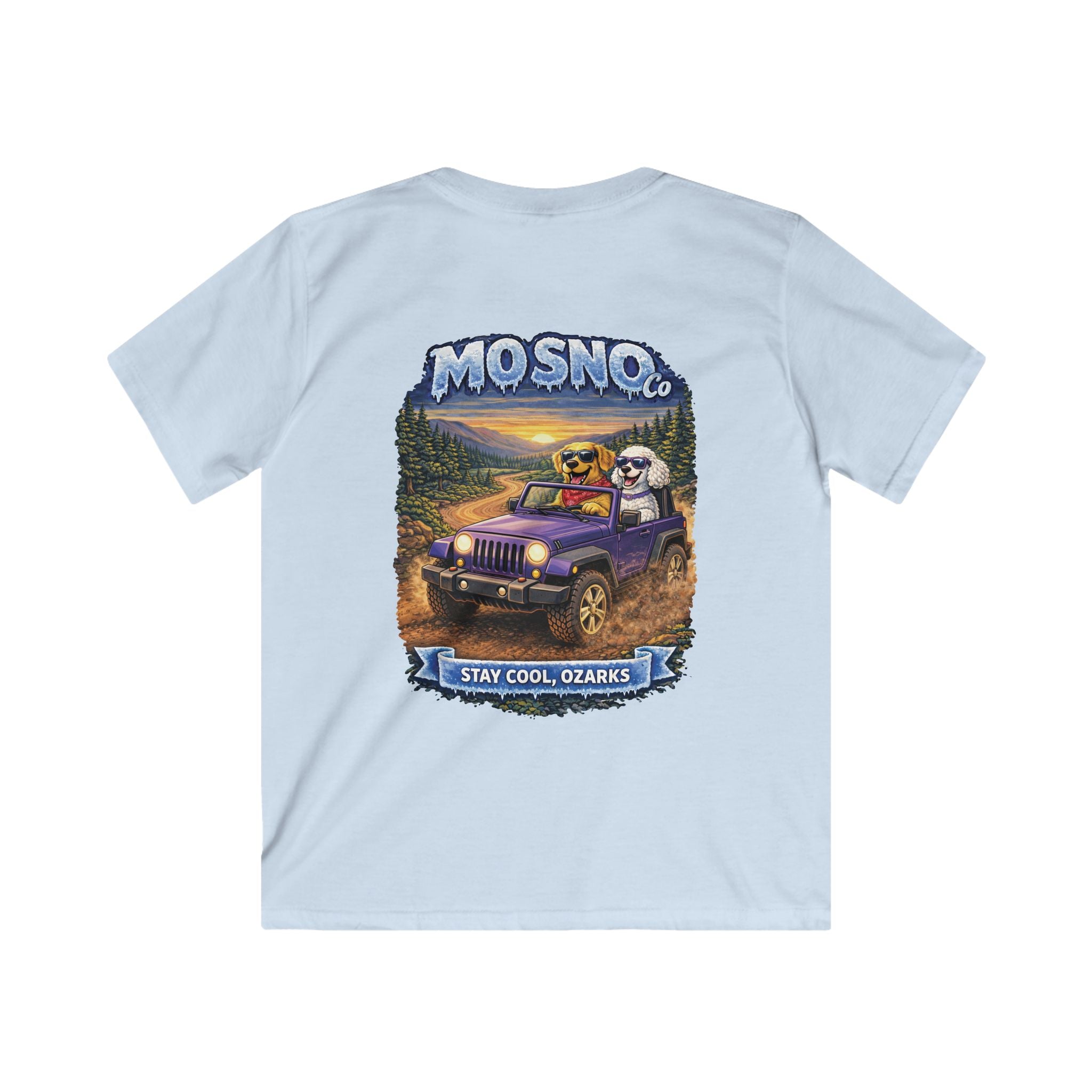 Jeep Cruising- Kids T-shirt