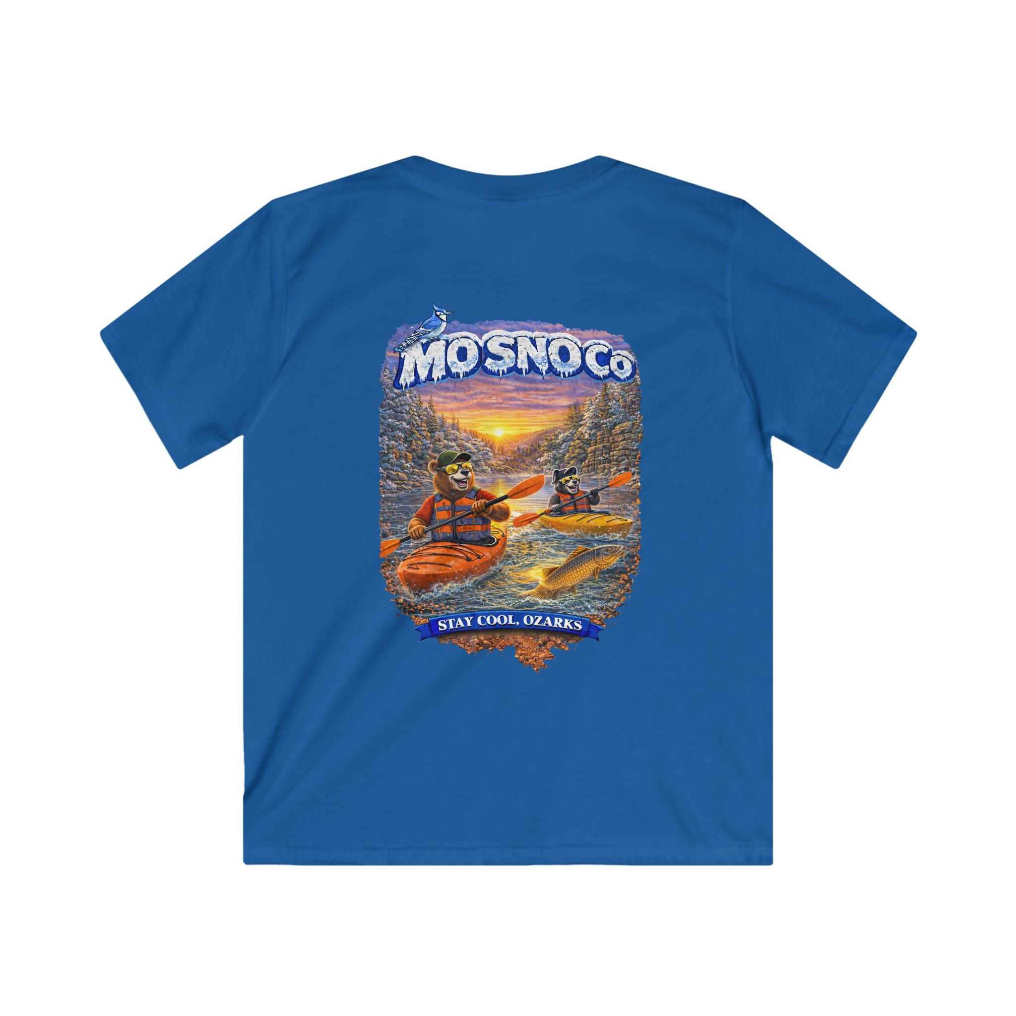 Sunrise Kayak- Kids T-shirt