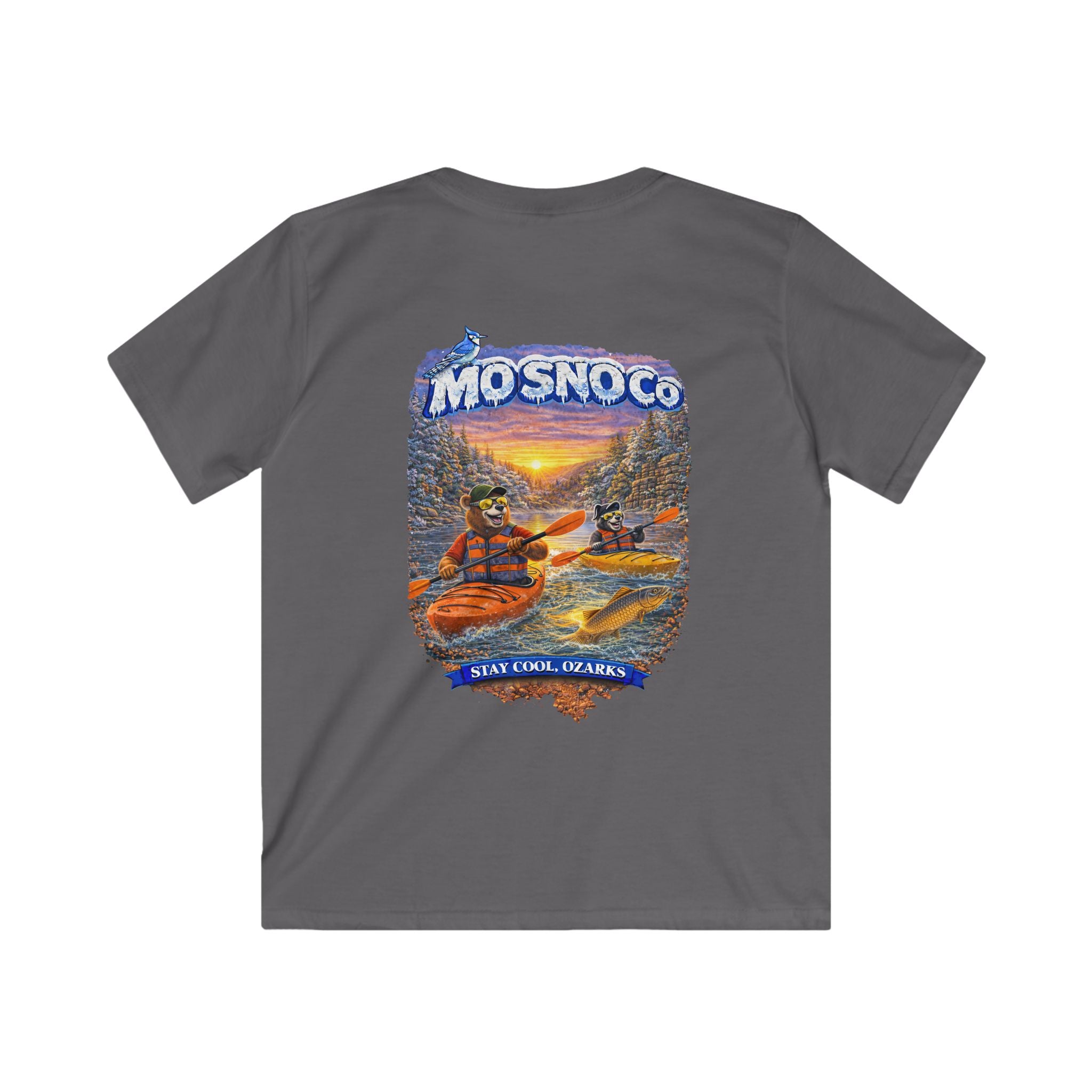 Sunrise Kayak- Kids T-shirt