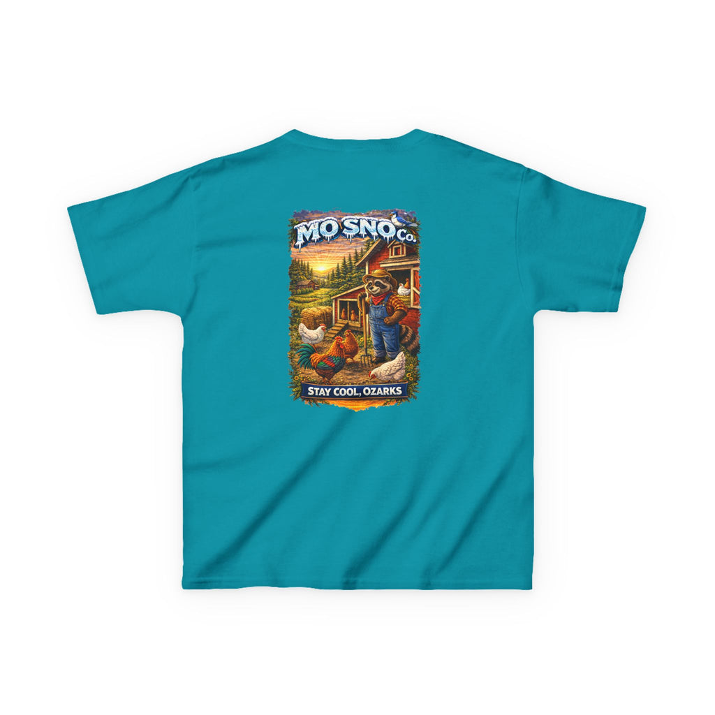 Chicken Farmer Kids T-shirt