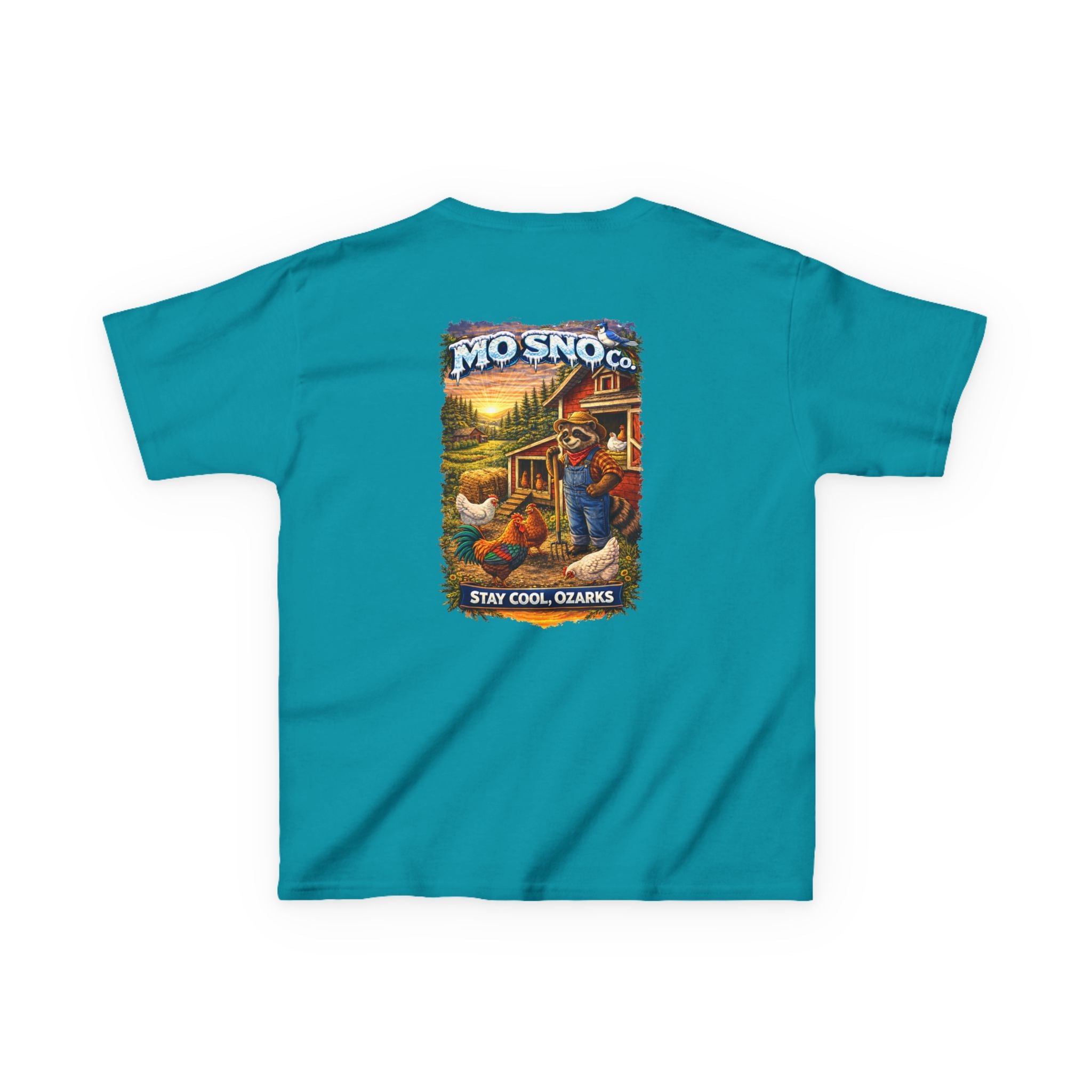 Chicken Farmer Kids T-shirt