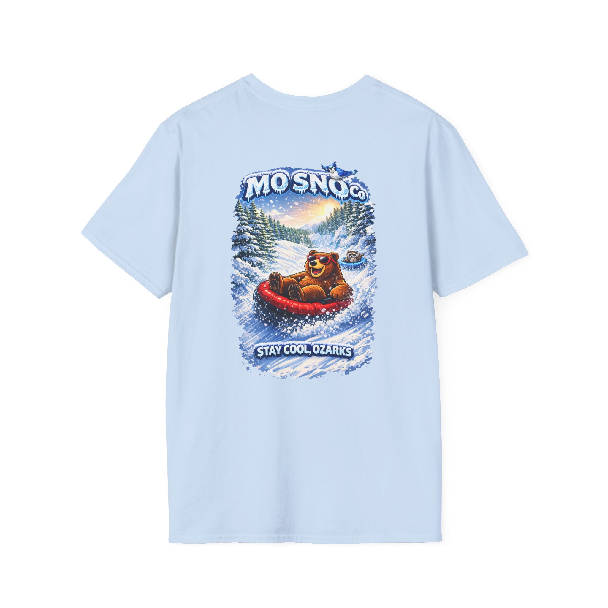 Snow Tubing Adult T-shirt