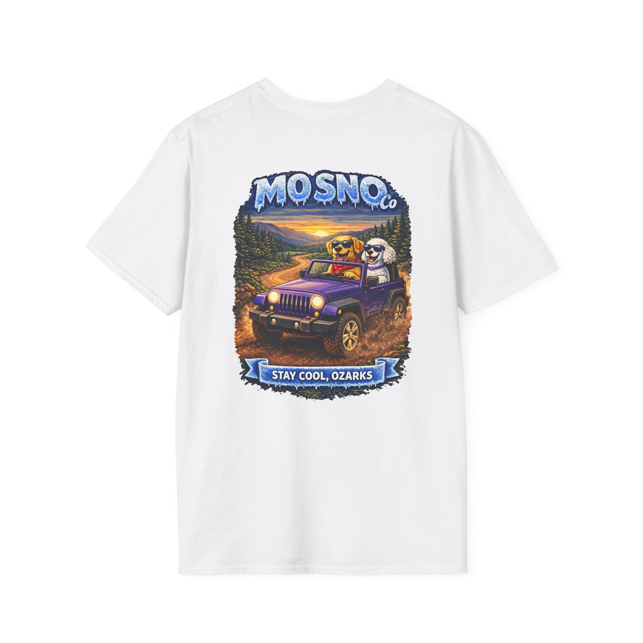Jeep Cruising- Adult T-shirt