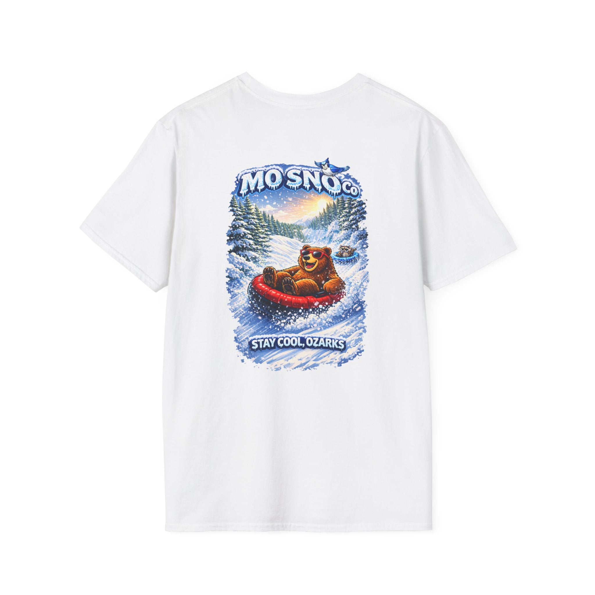 Snow Tubing Adult T-shirt