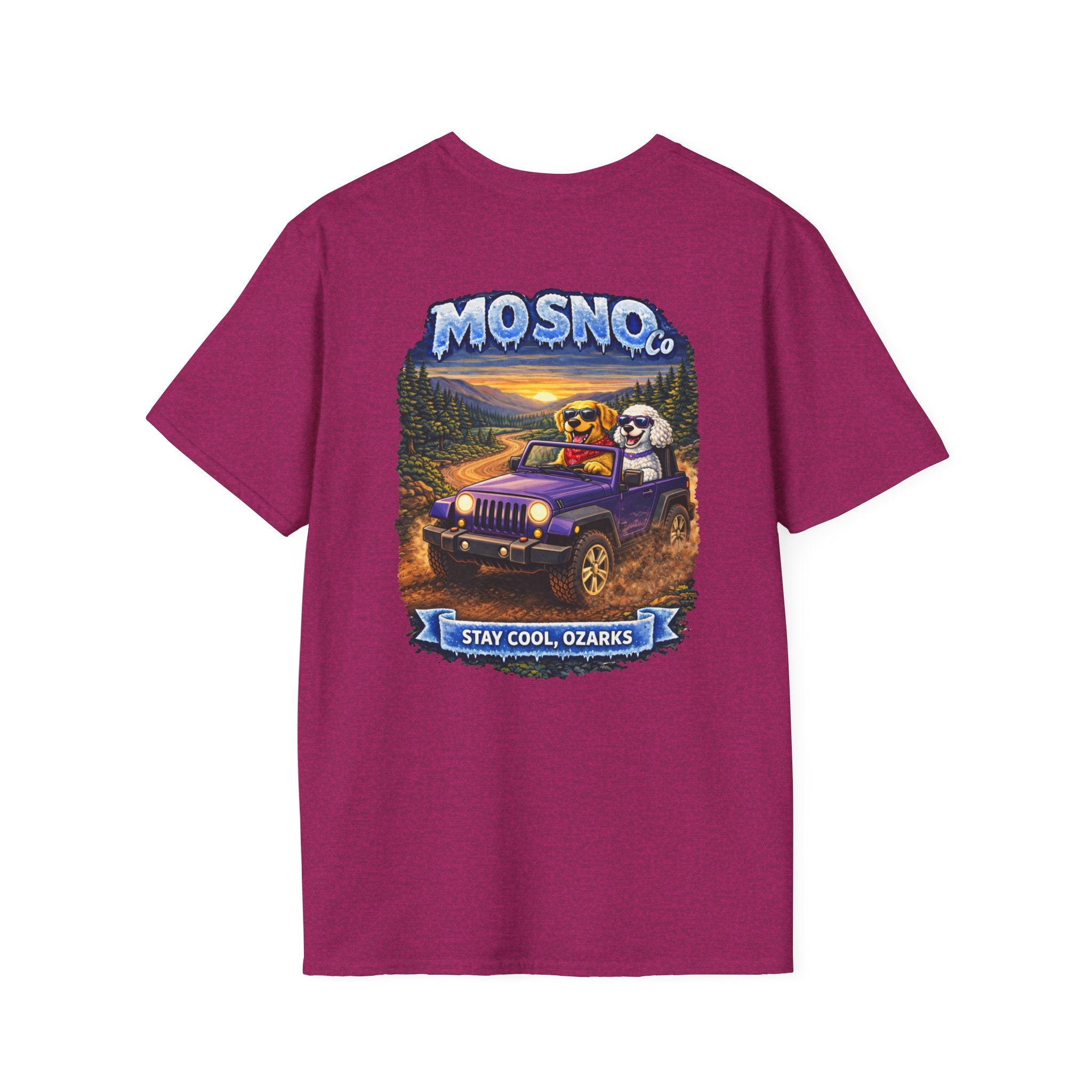 Jeep Cruising- Adult T-shirt