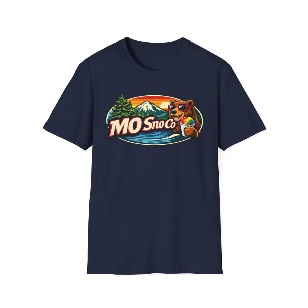 Snow Cone Bear Logo Adult T-shirt