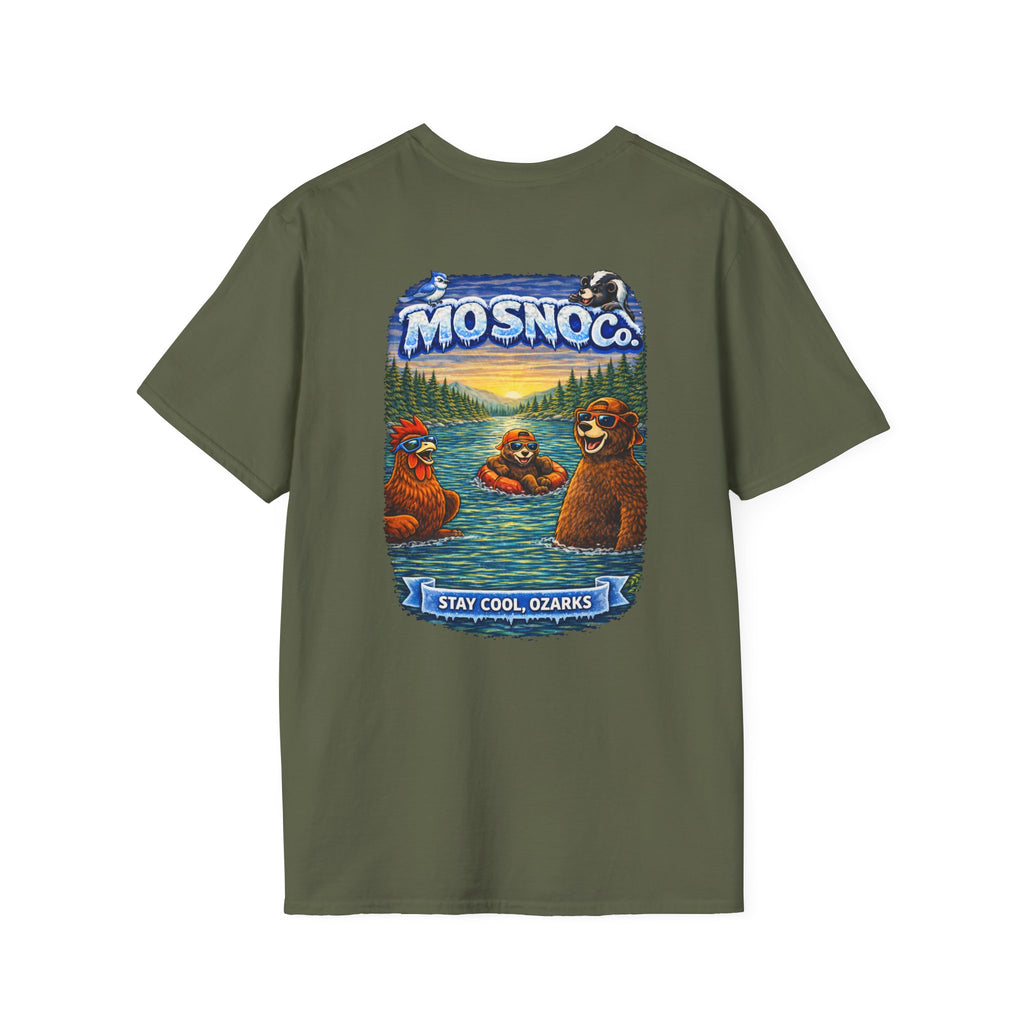 River Tubing Adult T-shirt