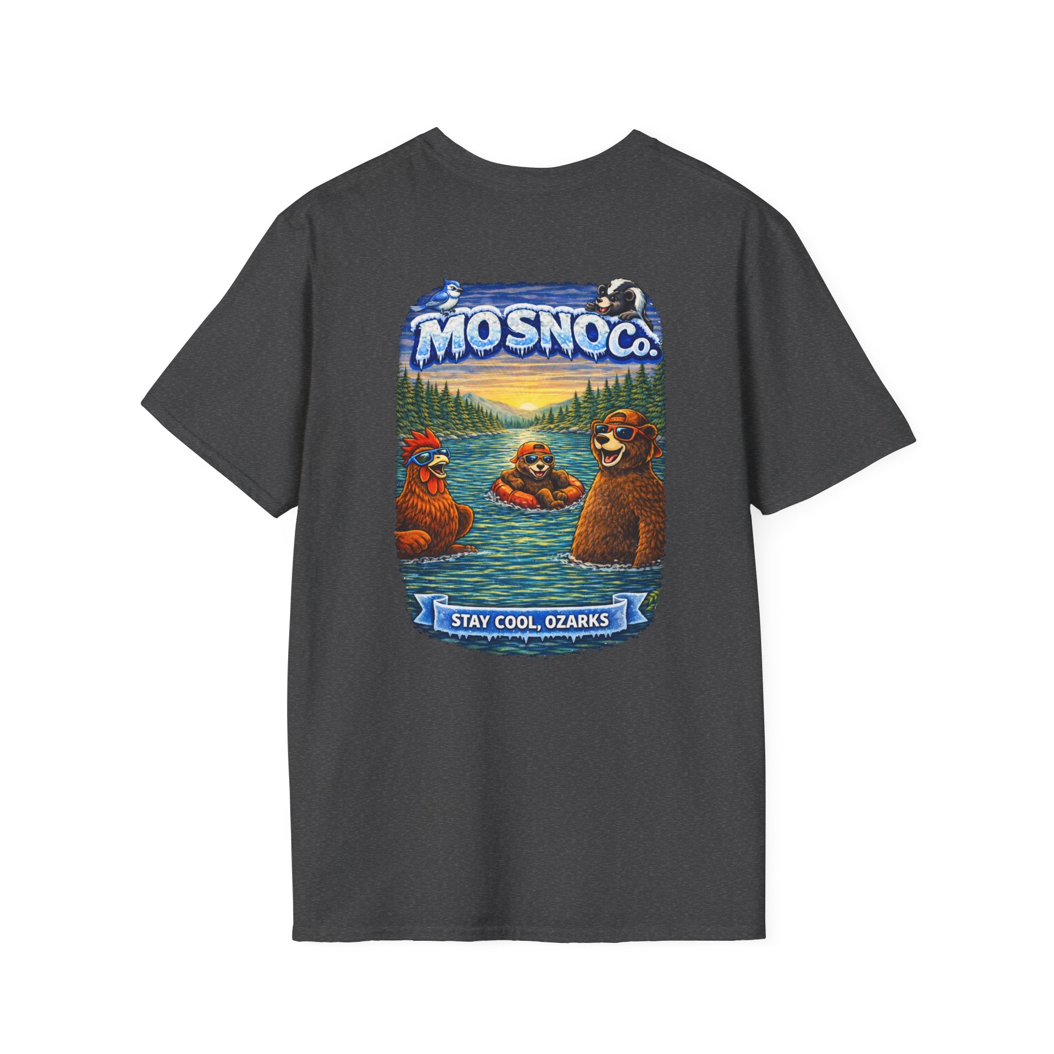 River Tubing Adult T-shirt