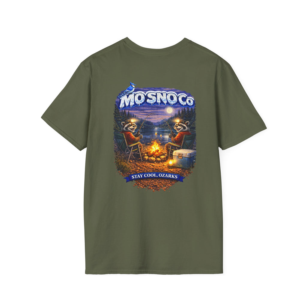 Night Fishing- Adult T-shirt