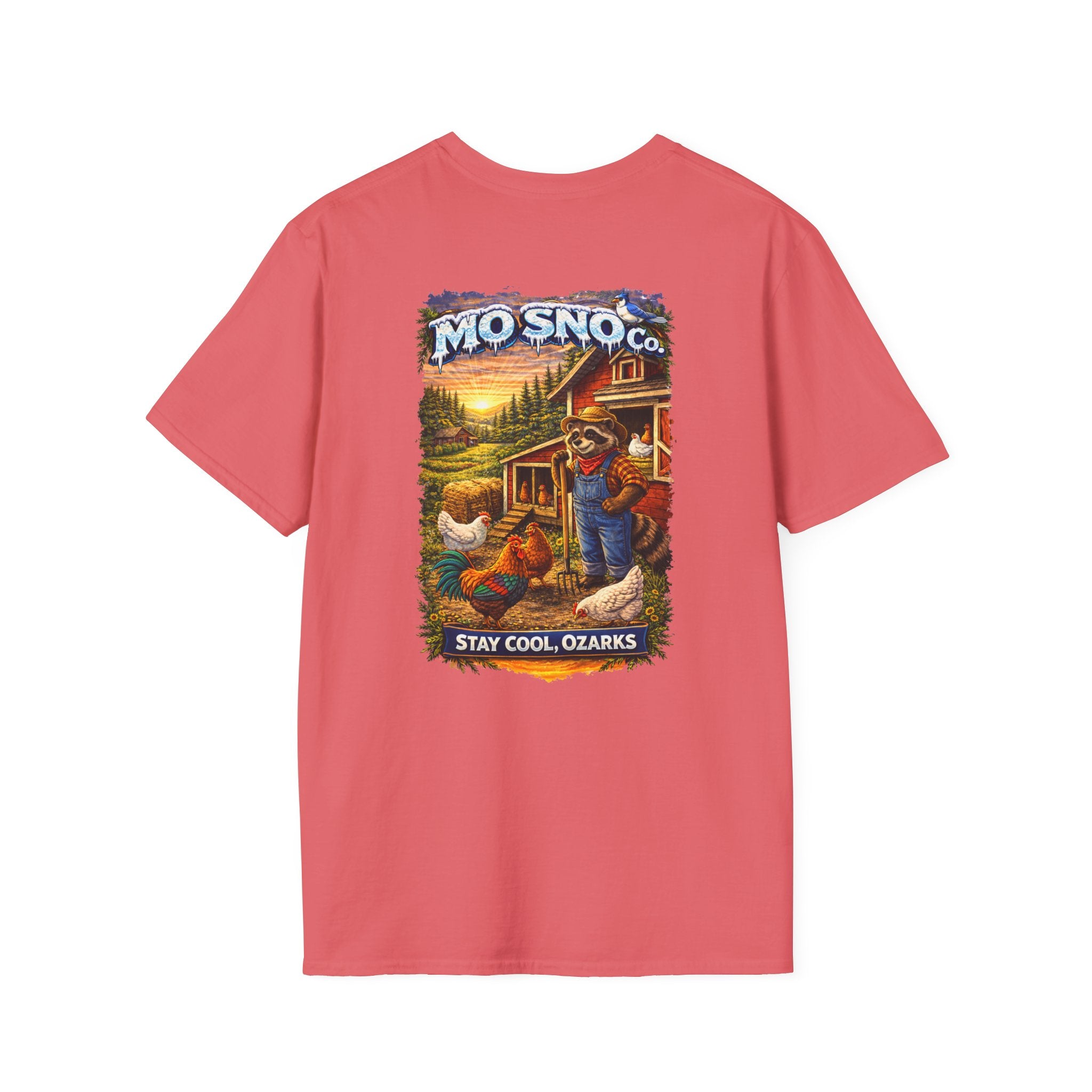 Chicken Farmer Adult Tshirt