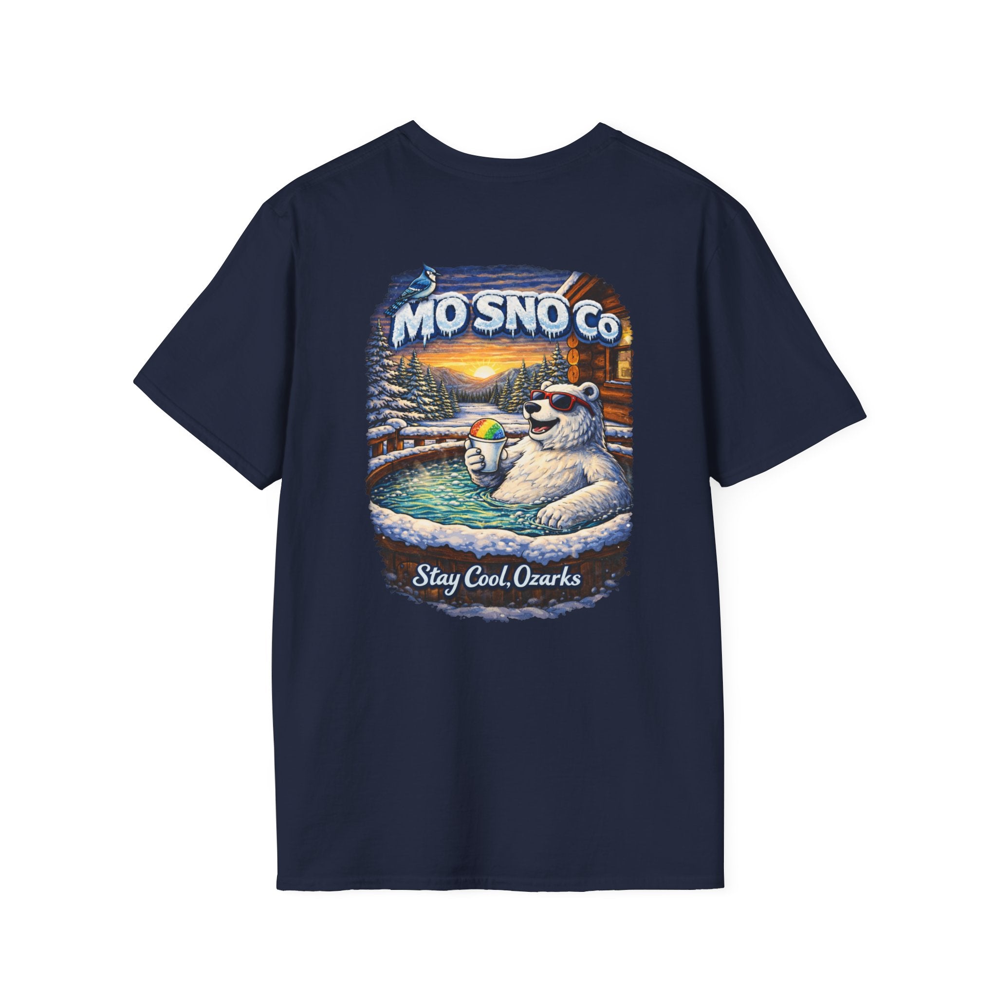 Relaxing Bear- Adult T-shirt
