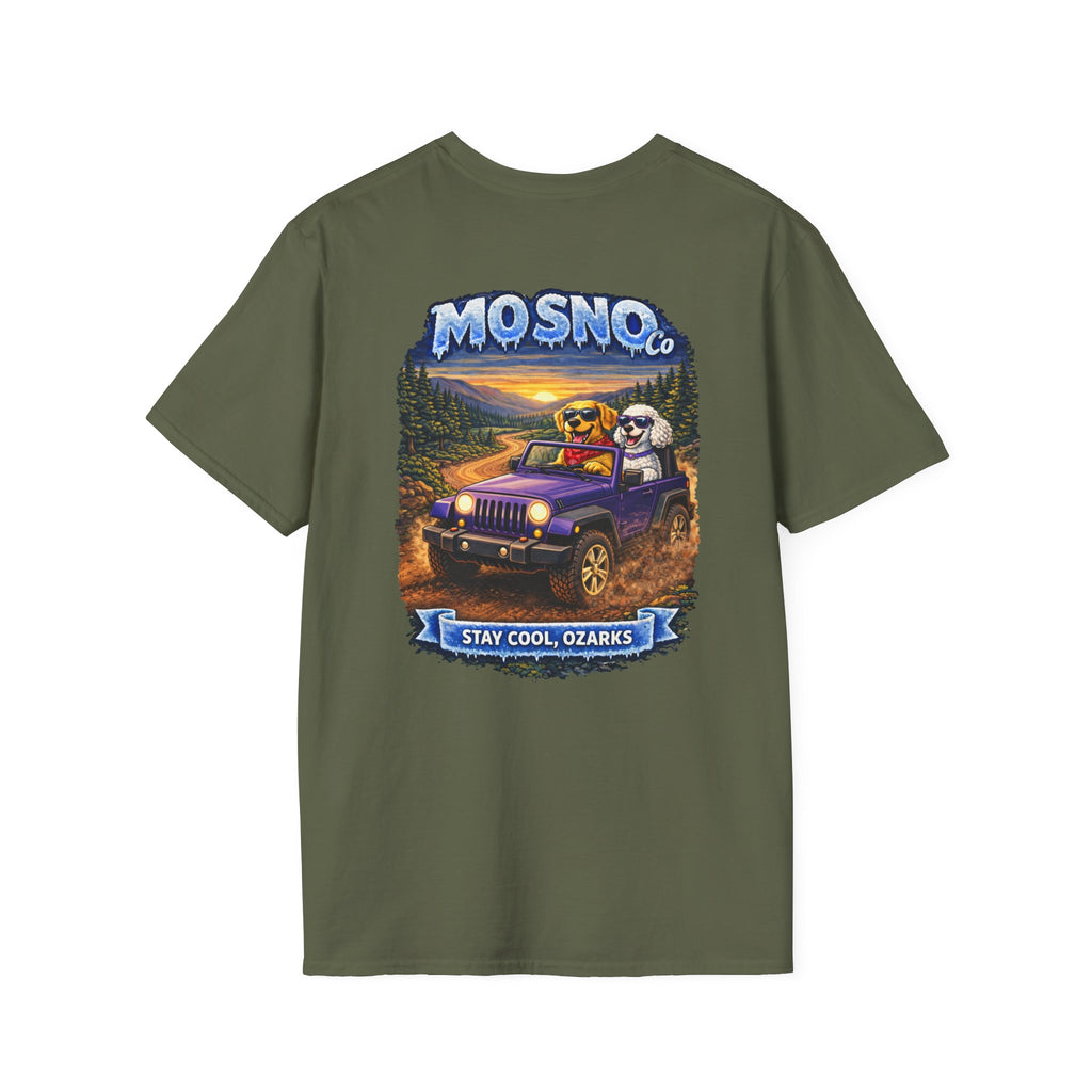 Jeep Cruising- Adult T-shirt